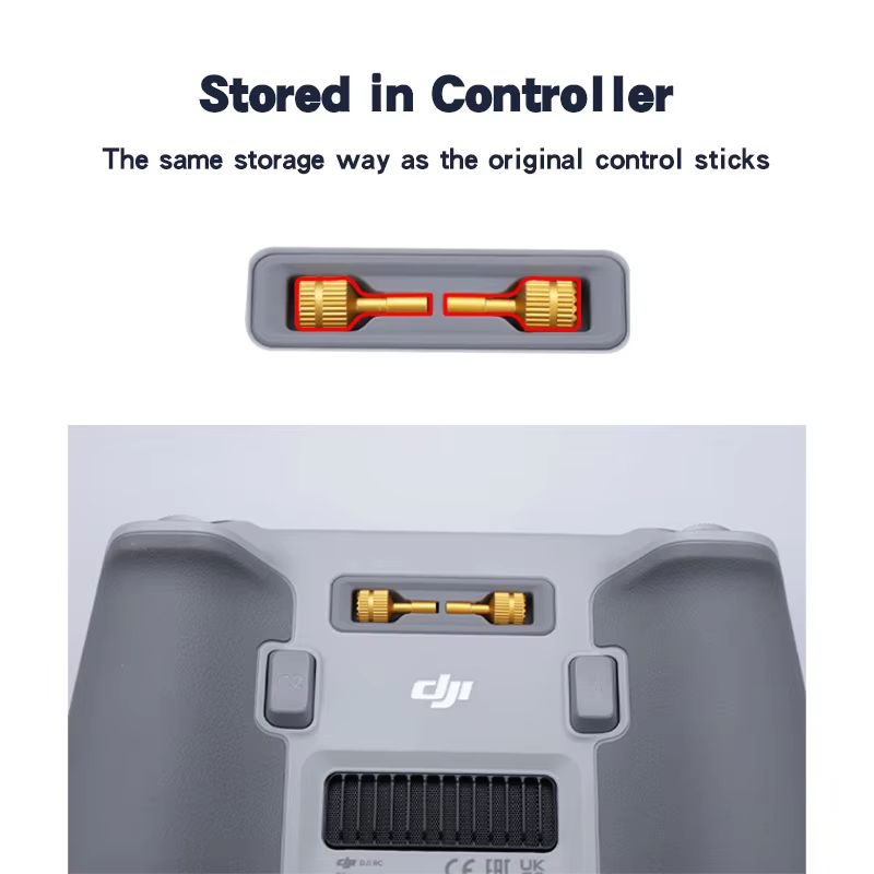 Aluminum Alloy Remote Control Joysticks For DJI RC Controllers 2