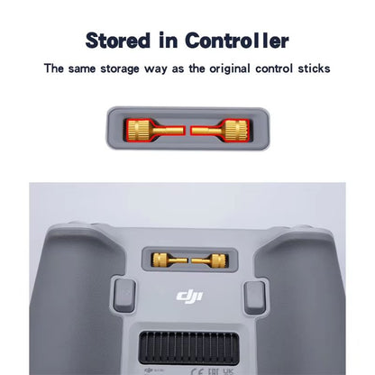 Aluminum Alloy Remote Control Joysticks For DJI RC Controllers 2