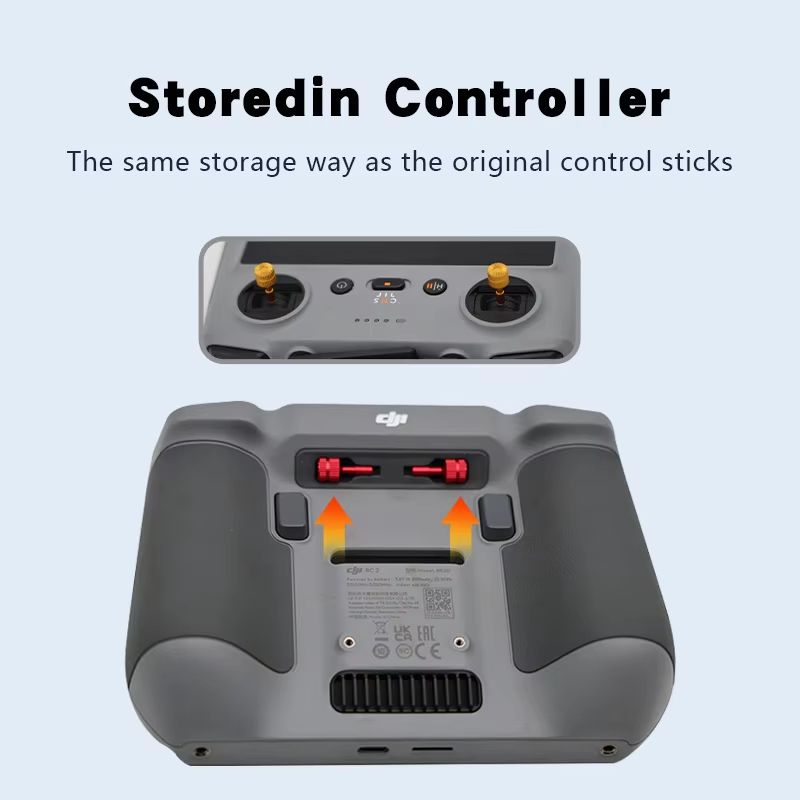 Aluminum Alloy Remote Control Joysticks For DJI RC Controllers 5