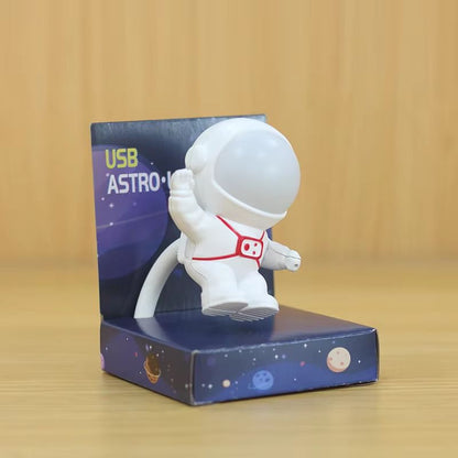 Astronaut USB Night Light Voice Control Mini LED Desk Lamp 4