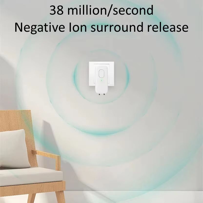 Mini Anion Plug In Air Purifier With Negative Ion Odor Remover 4