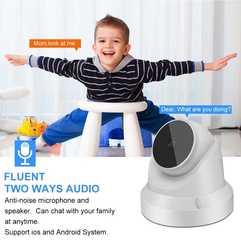 3MP WiFi IP Smart Home Security Dome Camera 5
