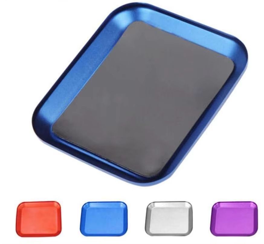 Aluminium Alloy RC Magnetic Screw Tray Plate Model Repair Tool 2