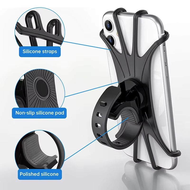 Bike Phone Holder Bicycle And Motorcycle Cellphone Mount 1