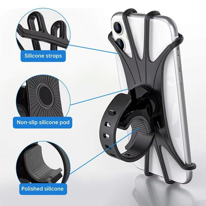 Bike Phone Holder Bicycle And Motorcycle Cellphone Mount 1