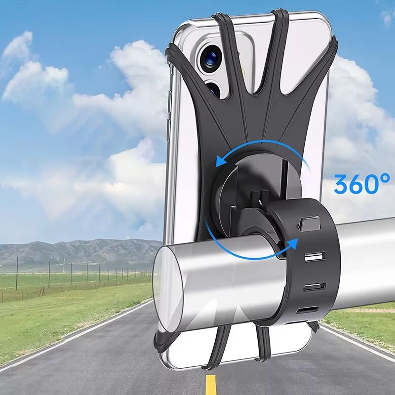 Bike Phone Holder Bicycle And Motorcycle Cellphone Mount 2