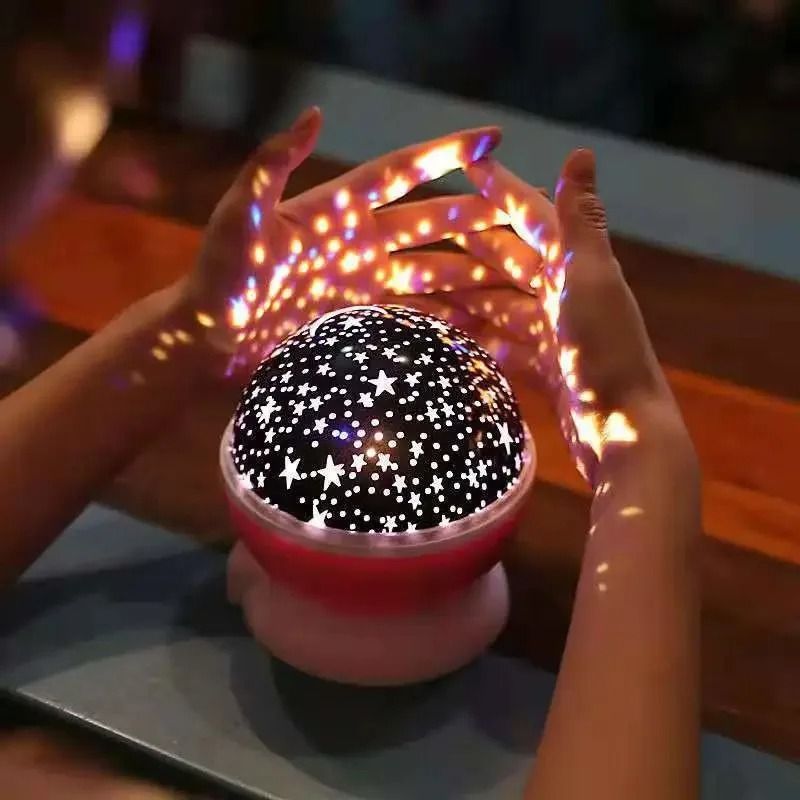 Starry Sky Night Light Projector  Rotating Galaxy Lamp For Kids Nursery And Bedroom Decor 3
