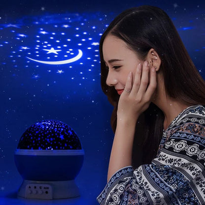 Starry Sky Night Light Projector  Rotating Galaxy Lamp For Kids Nursery And Bedroom Decor 4