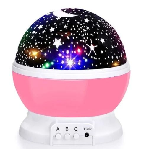 Starry Sky Night Light Projector  Rotating Galaxy Lamp For Kids Nursery And Bedroom Decor 8