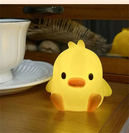 Duck Night Light  Cute Cartoon Animal Bedside Lamp For Kids Room And Bedroom Decoration 2