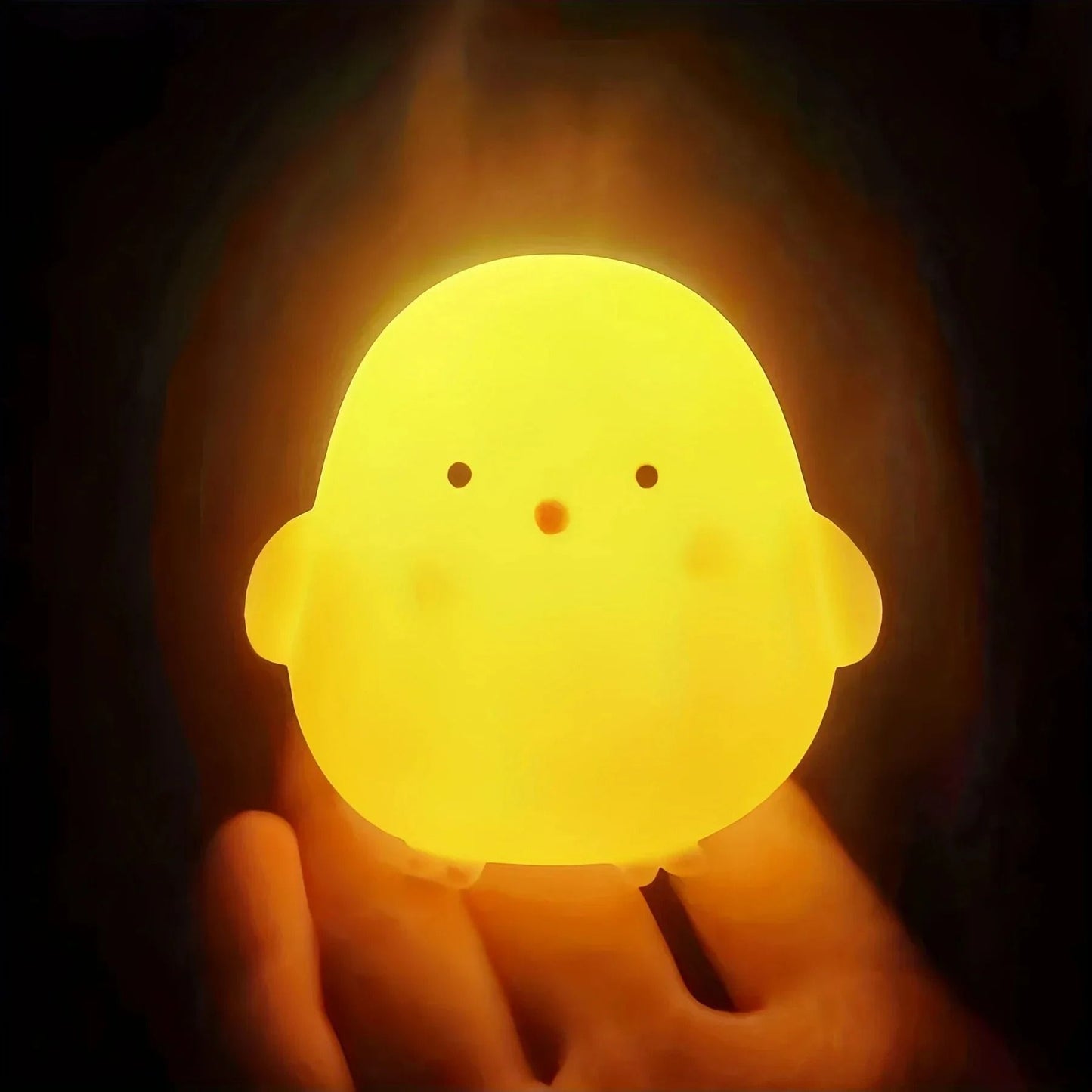 Duck Night Light  Cute Cartoon Animal Bedside Lamp For Kids Room And Bedroom Decoration 6