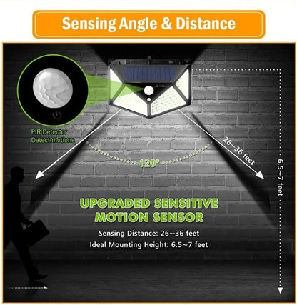 Multifunctional Solar Lamp Outdoor Garden Waterproof Motion Sensor Light 3