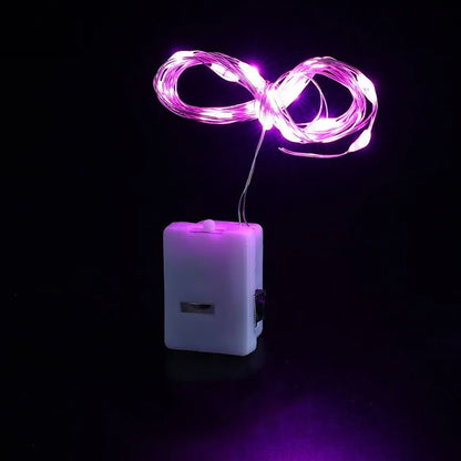LED Fairy String Lights Battery Operated Decorative Garland 10
