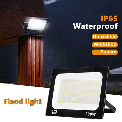 High Brightness LED Flood Light  Outdoor Waterproof Path And Garden Spotlight 10W200W 1