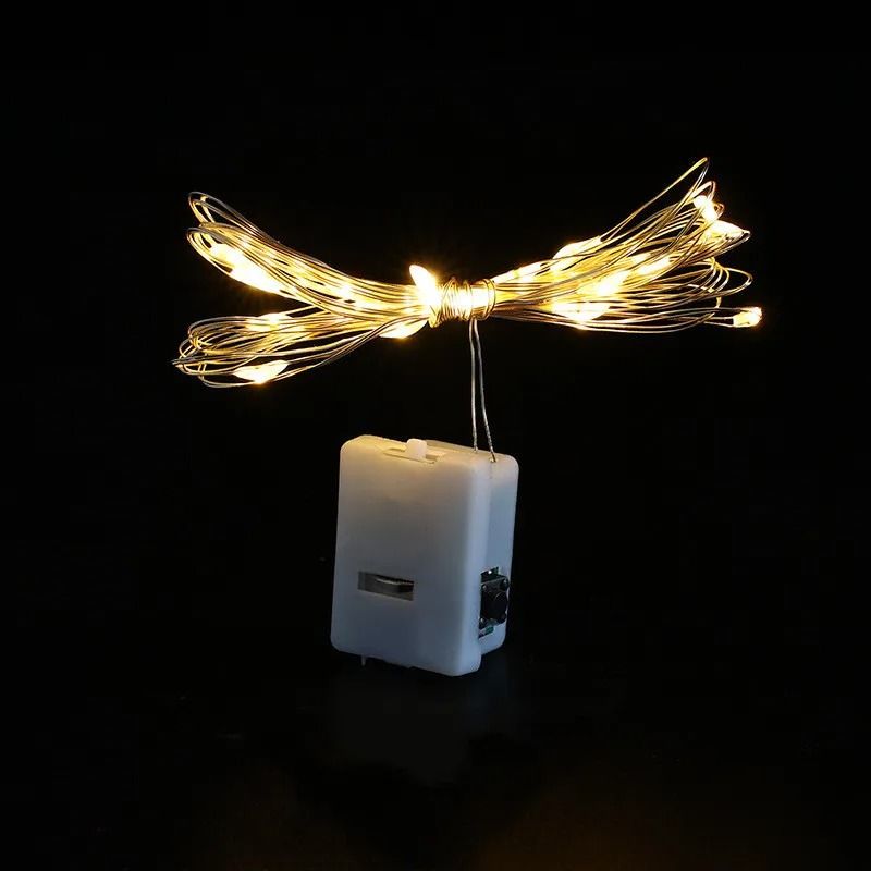 BatteryPowered Fairy String Lights  Warm White Decorative LED Garland 1M  2M  3M 7