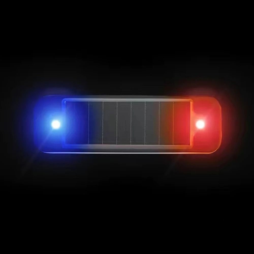 Mini Solar LED Car Warning Light  Wireless AntiTheft Flashing Alarm Lamp 11