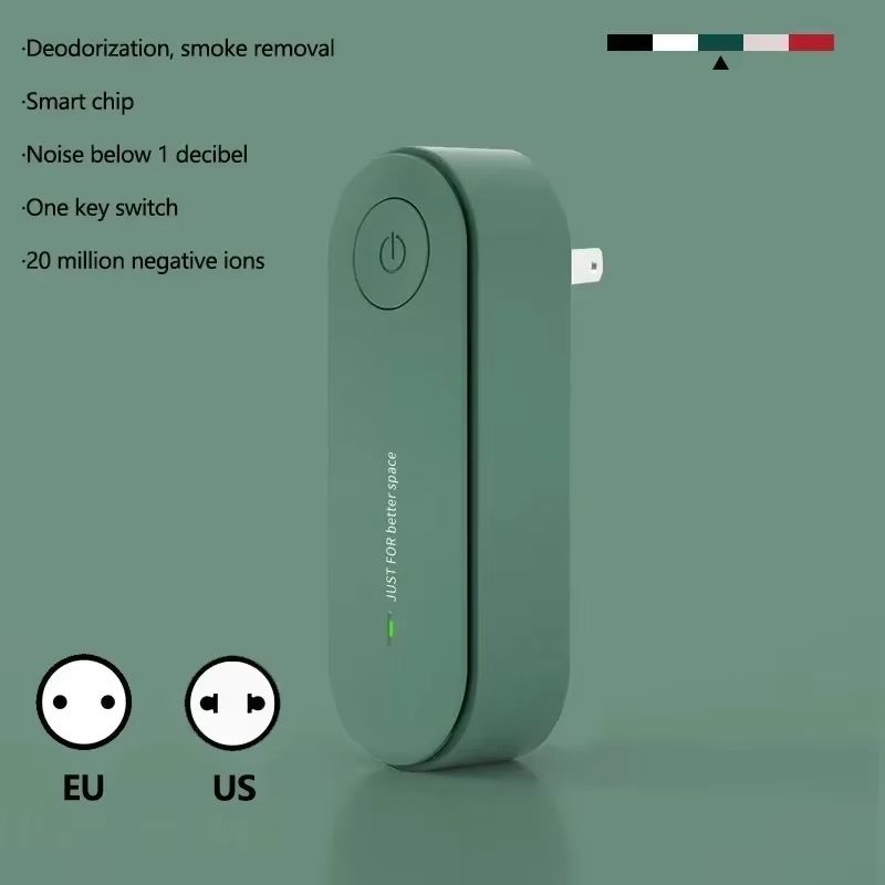 Portable Air Purifier Anion Plug In Negative Ion Generator For Home Office 5