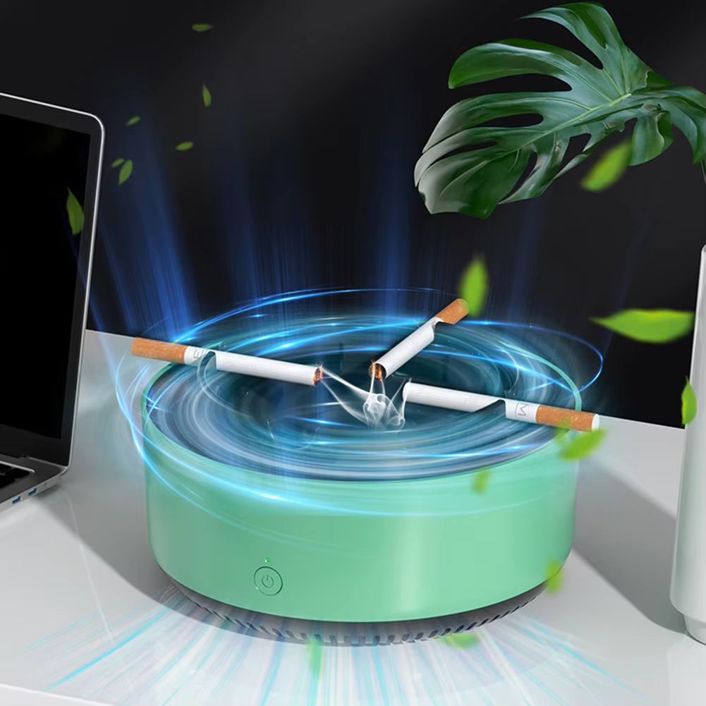 Smart Ashtray Air Purifier For Smoke And Odor Removal