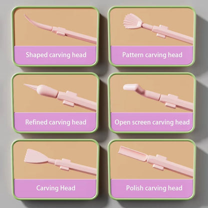 DIY Kids Pottery Wheel Kit With Clay And Paints Educational Craft Toy 4