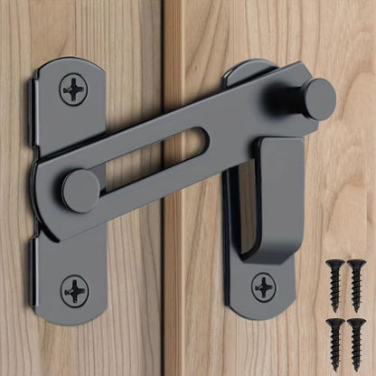 Barn Door Lock Sliding Gate Latch Stainless Steel Cabinet Lock