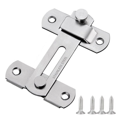 Barn Door Lock Sliding Gate Latch Stainless Steel Cabinet Lock 9