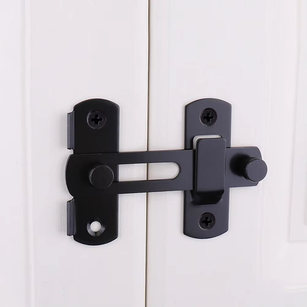 Barn Door Lock Sliding Gate Latch Stainless Steel Cabinet Lock 1