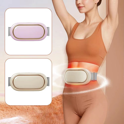 Heated Weight Loss Massage Belt Abdominal Vibration Massager