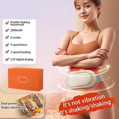 Heated Weight Loss Massage Belt Abdominal Vibration Massager 1