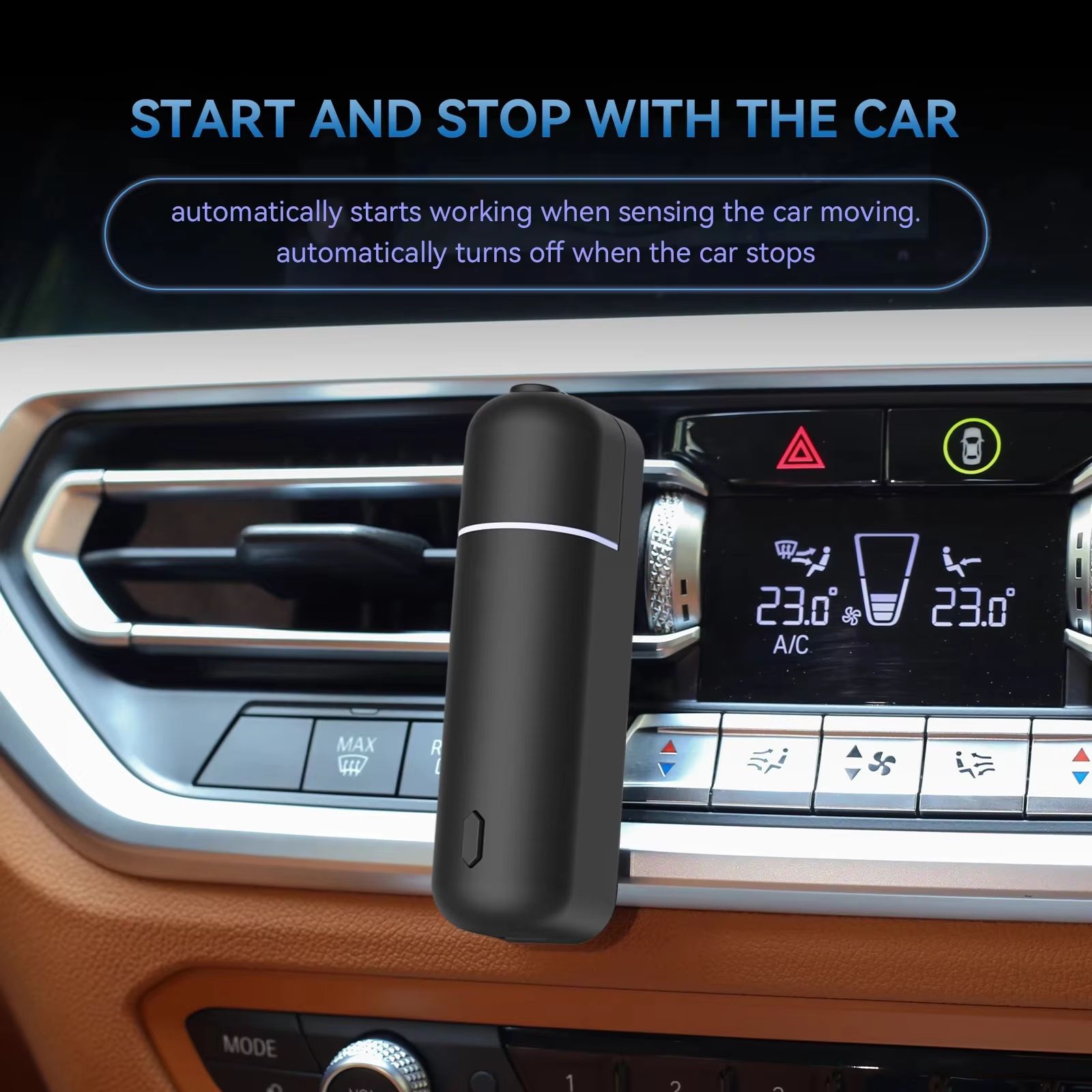 Car Air Freshener Electric Essential Oil Aroma Diffuser 1