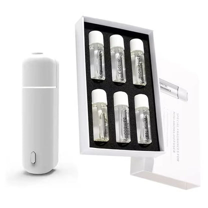 Car Air Freshener Electric Essential Oil Aroma Diffuser 6