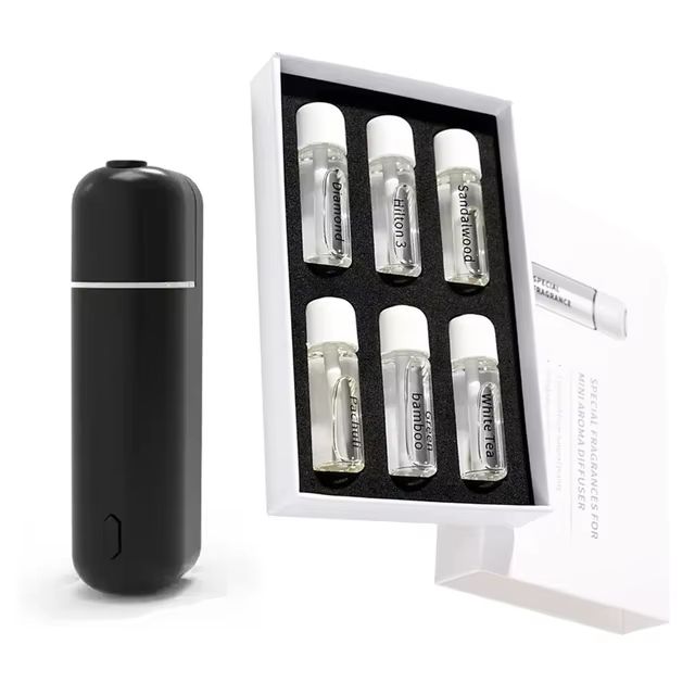 Car Air Freshener Electric Essential Oil Aroma Diffuser 7