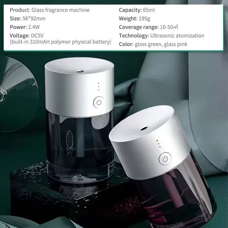 Mini Electric Essential Oil Atomizing Diffuser USB Rechargeable 3
