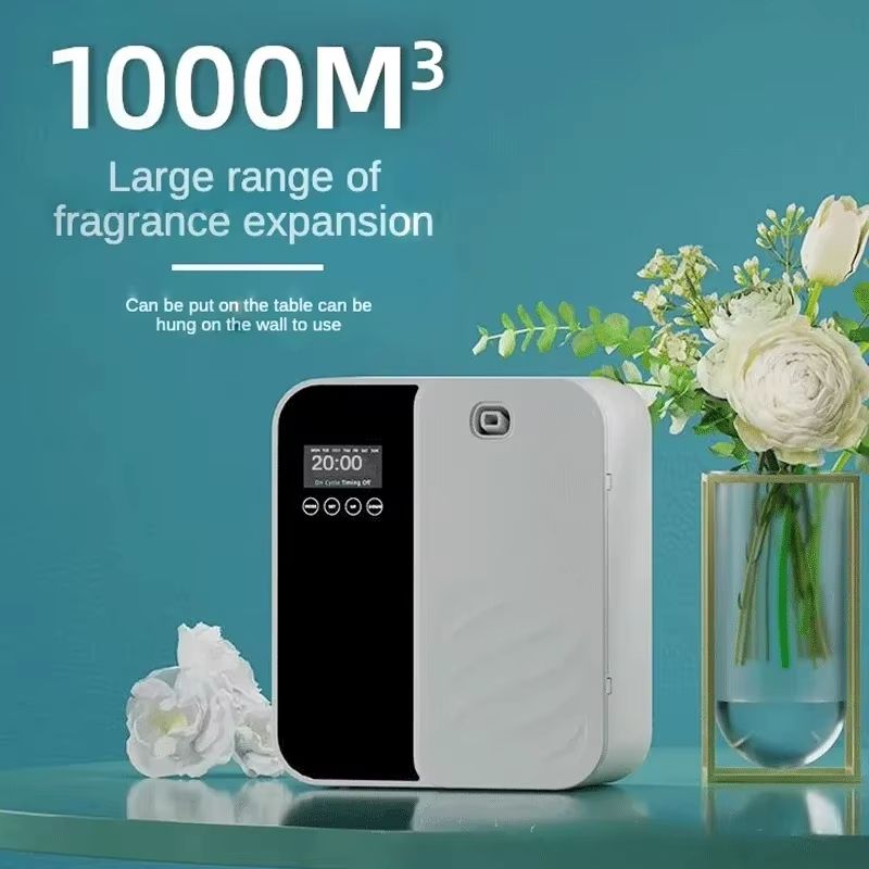 1000m3 Scent Diffuser Machine Wall Mounted Bluetooth Essential Oil Air Freshener For Home Office Ho 5