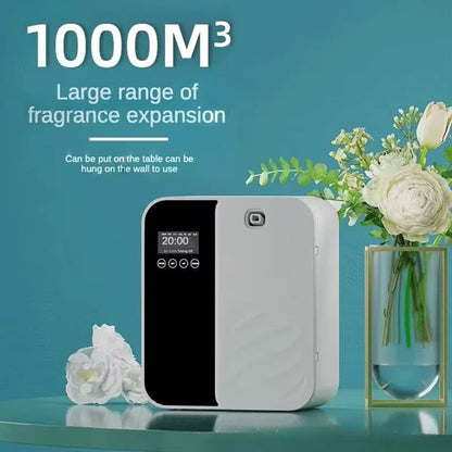 1000m3 Scent Diffuser Machine Wall Mounted Bluetooth Essential Oil Air Freshener For Home Office Ho 5