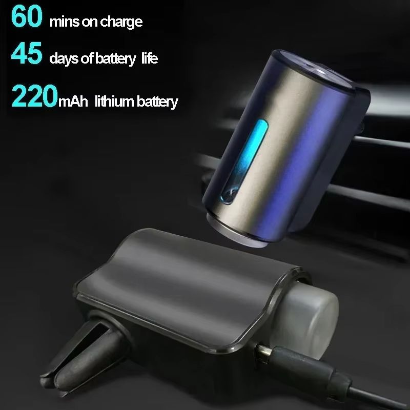 Smart Car Air Vent Aroma Diffuser  Automatic Spray Essential Oil Air Freshener 3