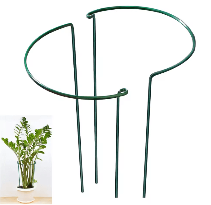 GrowStrong Metal Plant Support Stakes Set Of 2 2