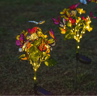 LumiWings Solar Butterfly Flower Garden Light Outdoor Decorative Lamp 4