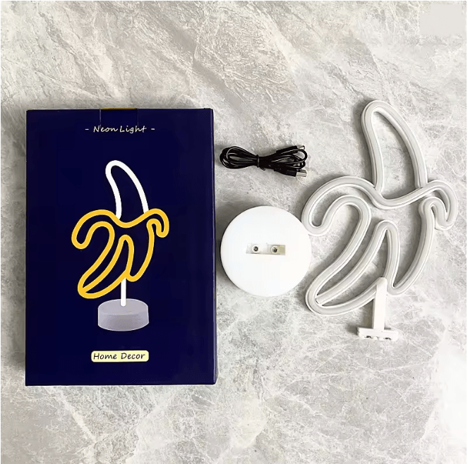 GlowBanana LED Neon Wall Light For Bedroom And Decor 2