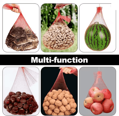 GrowNet Heavy Duty Plastic Garden Netting 100 Pack For Vertical Support And Crop Protection 2