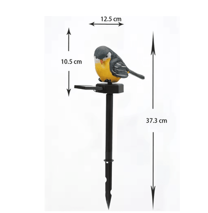 LumiBird Solar Resin Bird Garden Light Outdoor Lawn Decoration 4