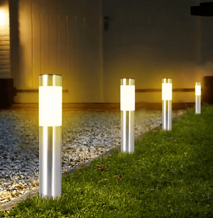 LumiPath Solar Garden Pathway Lights Outdoor Waterproof LED Set