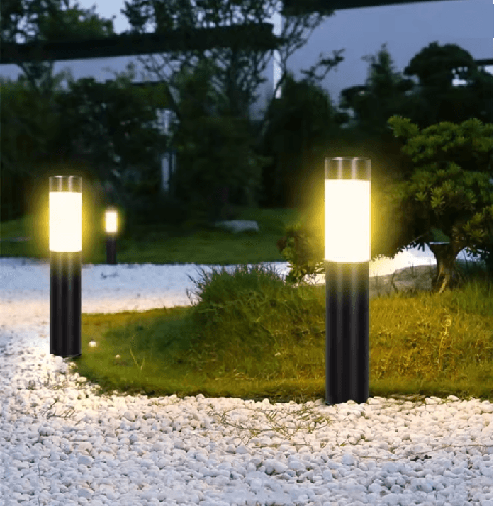 LumiPath Solar Garden Pathway Lights Outdoor Waterproof LED Set 1