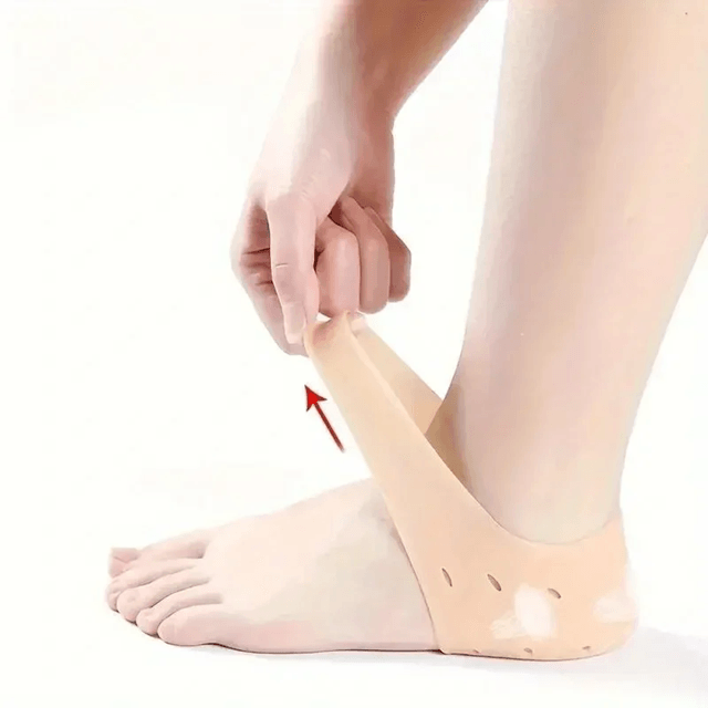 SiliconeGel Heel Protector Socks  Moisturizing Foot Care  AntiCrack Socks 1