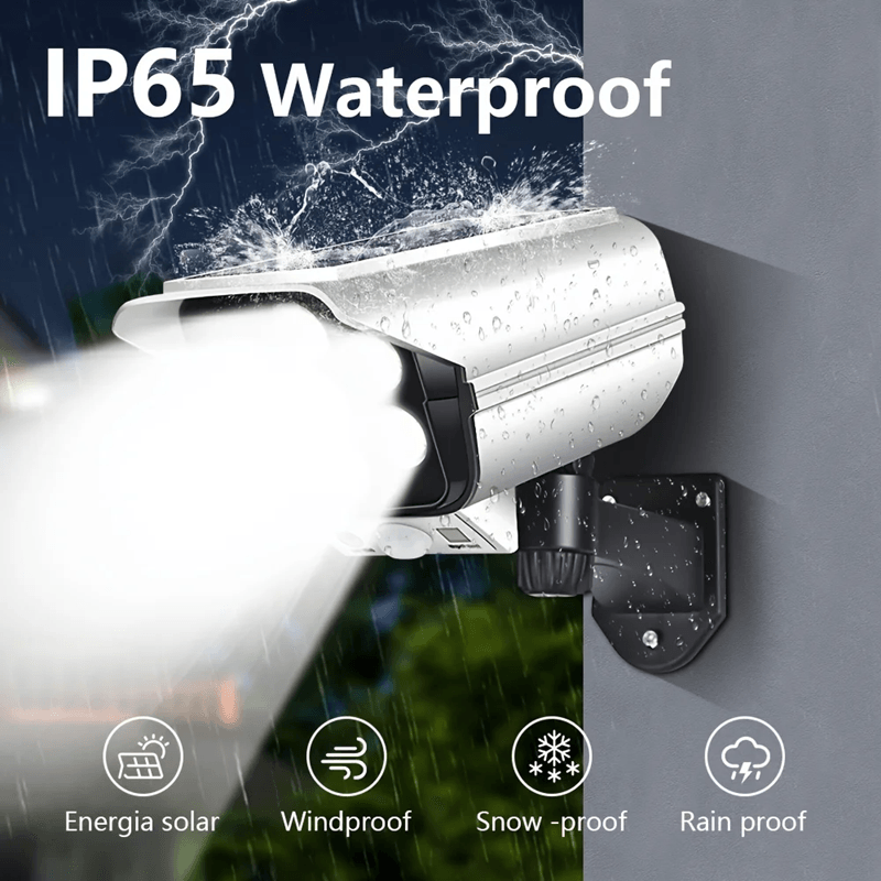 SolarGuard 2000 Lumen Motion Sensor Solar Floodlight  Outdoor Wireless Security Light 1