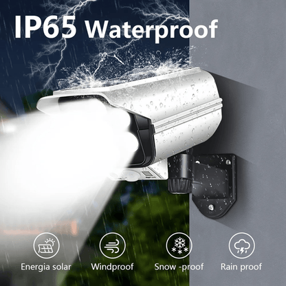 SolarGuard 2000 Lumen Motion Sensor Solar Floodlight  Outdoor Wireless Security Light 1