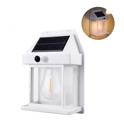 SolarAura Retro Wall Lamp  Motion Sensor Solar Outdoor Wall Light 3
