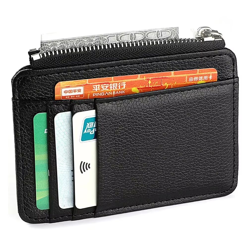 Mini Credit Card Wallet For Men  Slim Front Pocket Mini Credit Card Wallet With ID Card Holder And  1