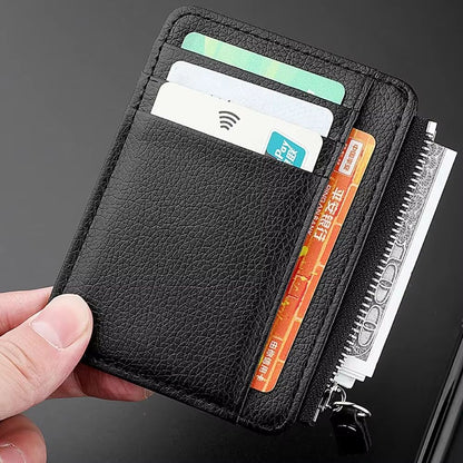 Mini Credit Card Wallet For Men  Slim Front Pocket Mini Credit Card Wallet With ID Card Holder And  2