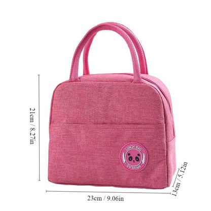 Insulated Lunch Bag For Students And Adults Bento Lunch Bag With Aluminum Foil Thermal Lining Reusa 9