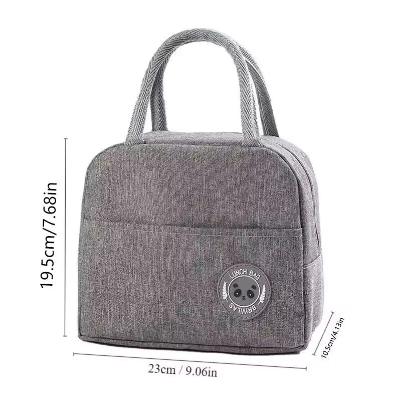 Insulated Lunch Bag For Students And Adults Bento Lunch Bag With Aluminum Foil Thermal Lining Reusa 5
